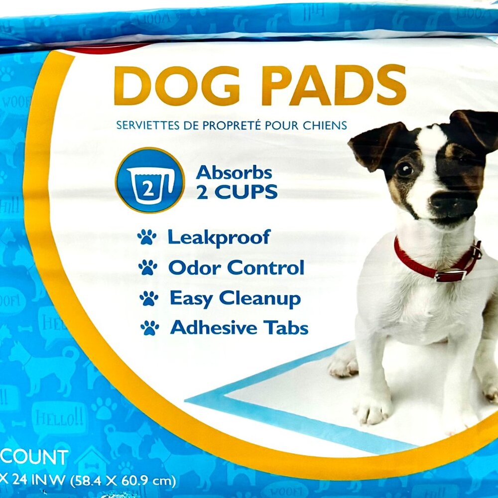 145 ct Puppy Pee Pads 23"x23" Leak-Proof Quick-Dry Design Dog Pads